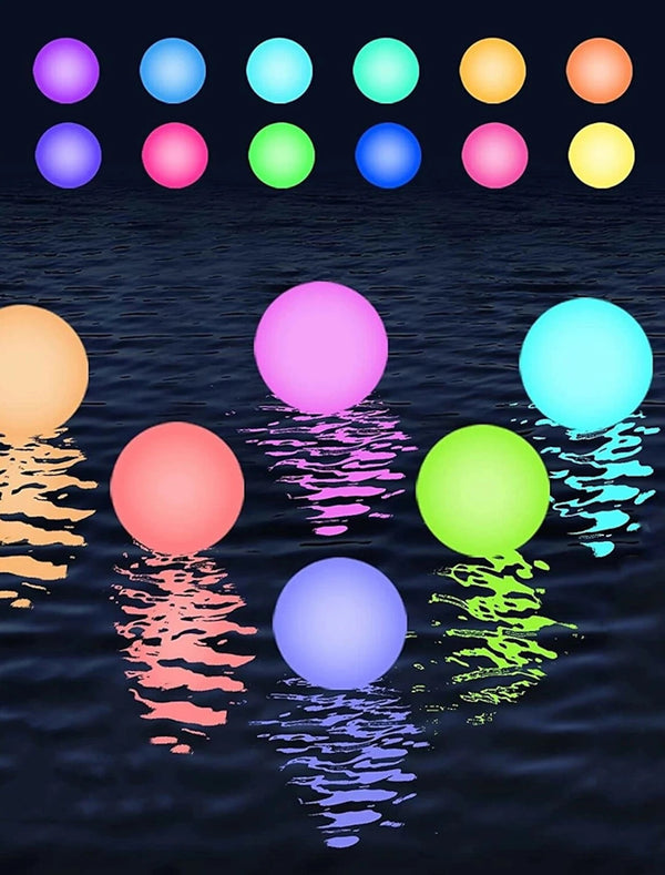 6 Floating / Decoration Lights w Remote Control