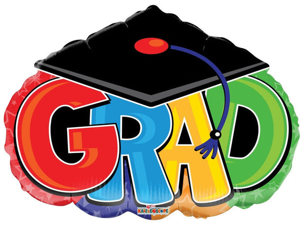 18” Grad with Cap Shape Foil Balloon