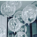 Clear Bubble Foil Balloon 18”