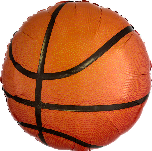 28” Nothing but Net Jumbo - Basketball Foil Balloon Single Pack