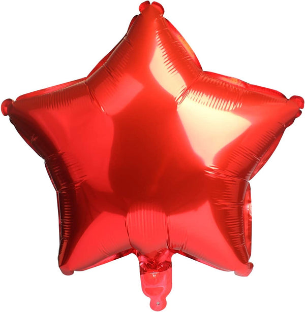 18” Star Foil Balloon-Red