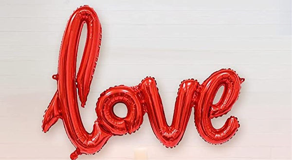 42” LOVE Foil Balloon - Red