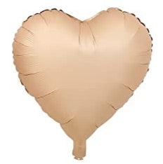 18” Boho Blush Heart Foil Balloon