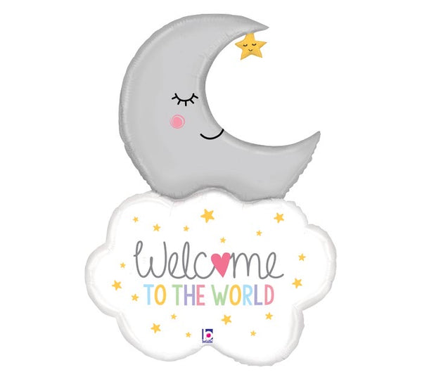 42” Foil Balloon Welcome to the World
