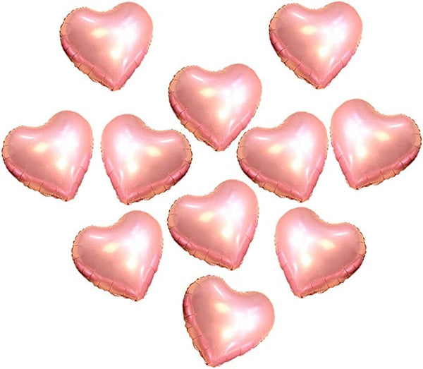 10” Rose Gold Heart Shape Foil Balloon