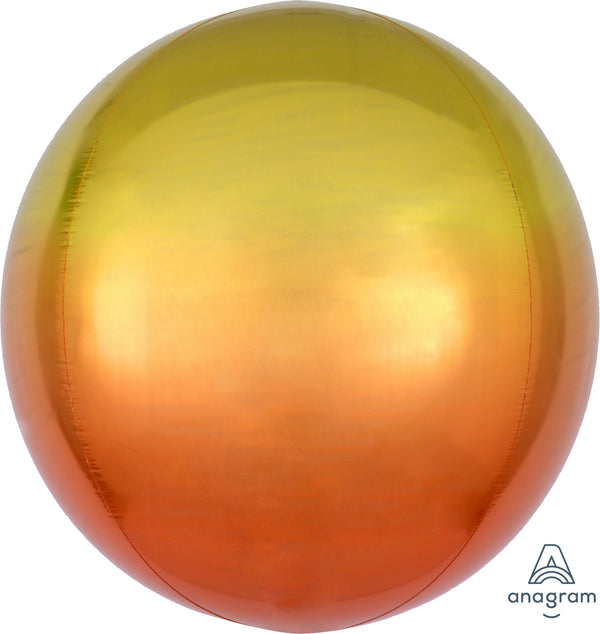 Ombré Orbz Yellow / Orange 15”