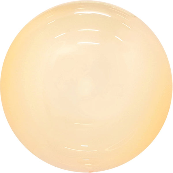 18” Orange Bubble Balloon