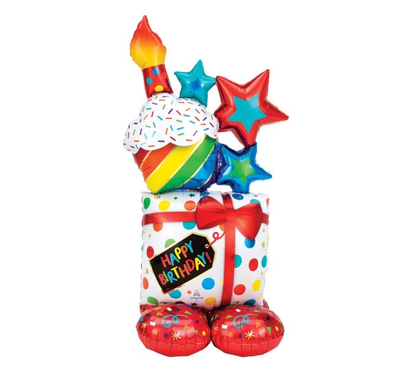55” Airloonz Stack Birthday Icons