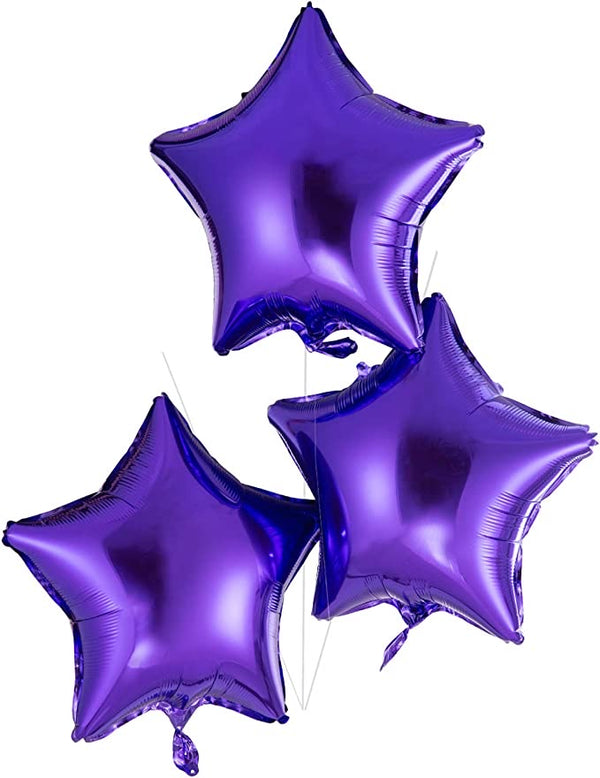 18” Star Foil Balloon- Purple