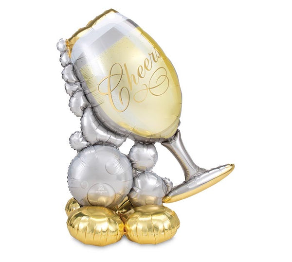 51” Bubble Wine Glass