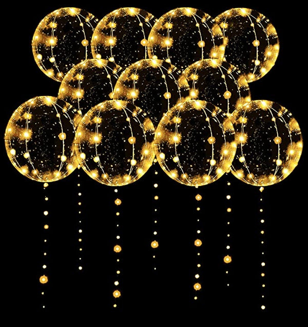 20” Clear Bubble with LED lights