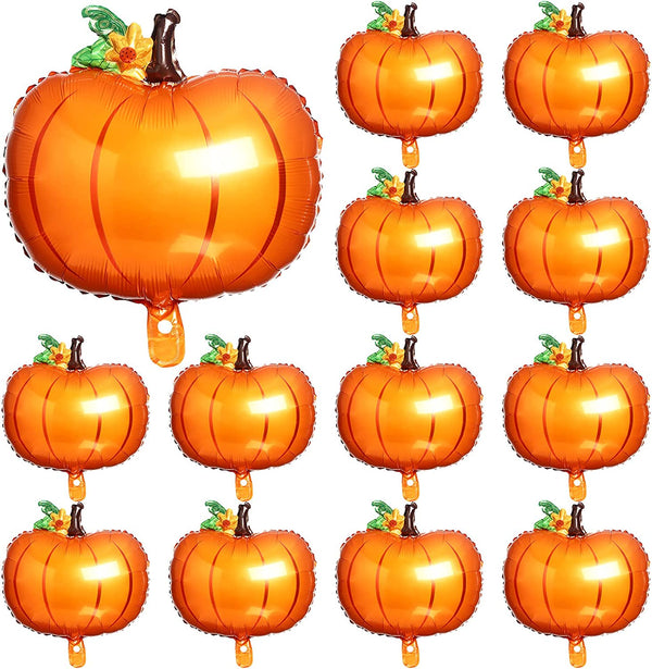 19” Pumpkin Foil Balloon- Fall