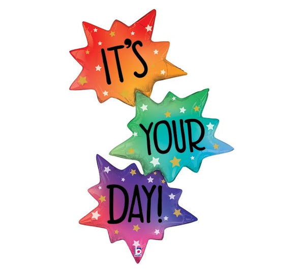 41” It’s Your Day Burst Shape