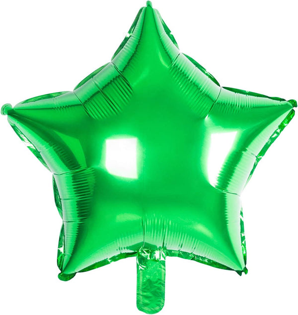 18” Star Foil Balloon- Green