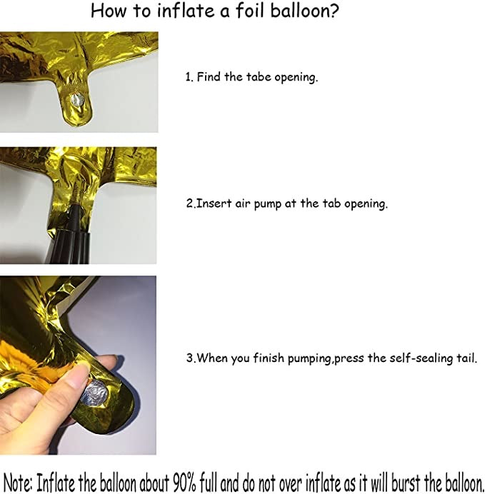 42” 2023 Foil Balloon Kit - Gold