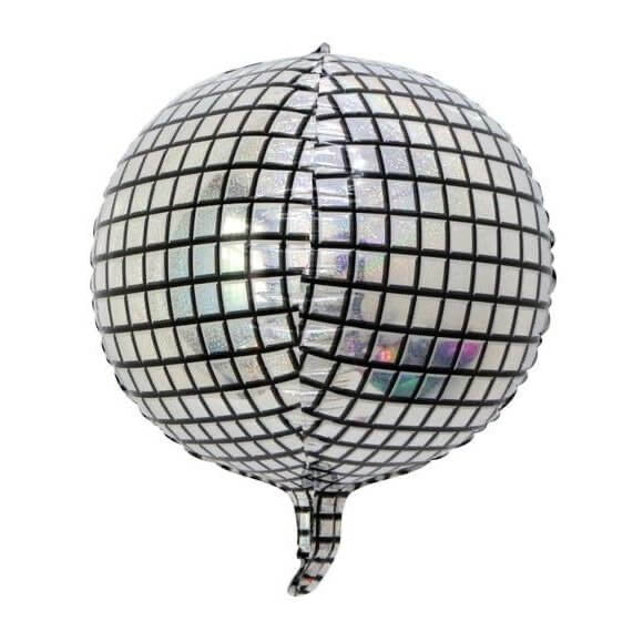 10” Disco Ball Foil Balloon