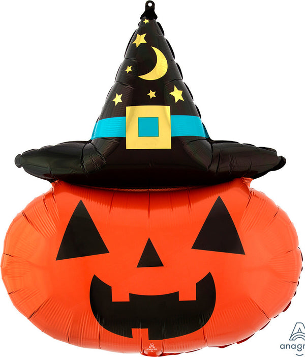 Halloween Witchy Pumpkin 28” - (Single Pack)