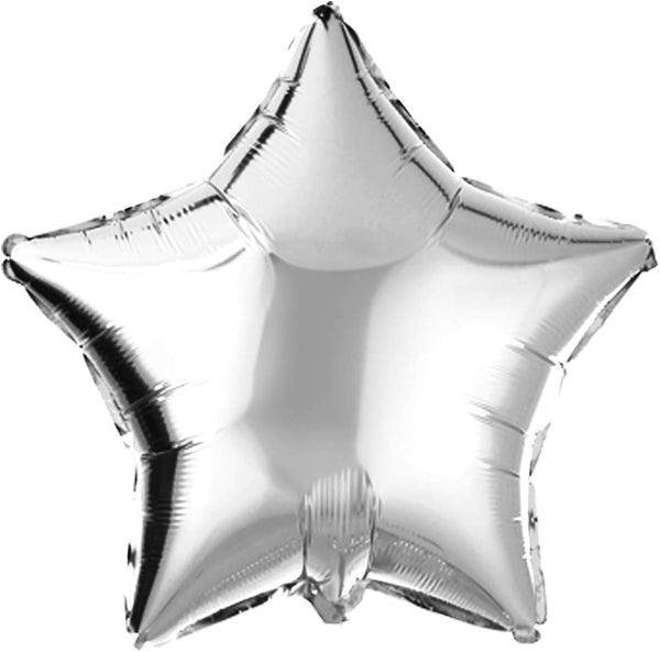 18” Star Foil Balloon - Silver