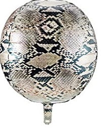 22” Snake - Animal Print 4D Foil Balloon