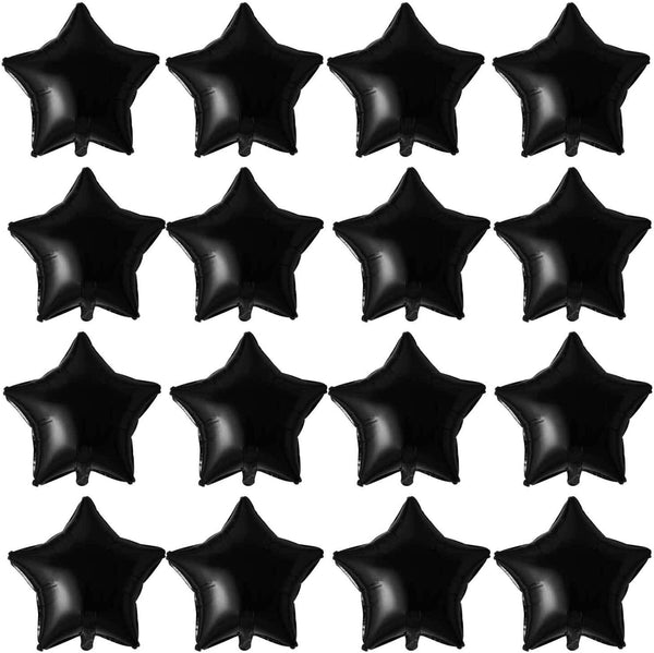 18” Star Foil Balloon -Black