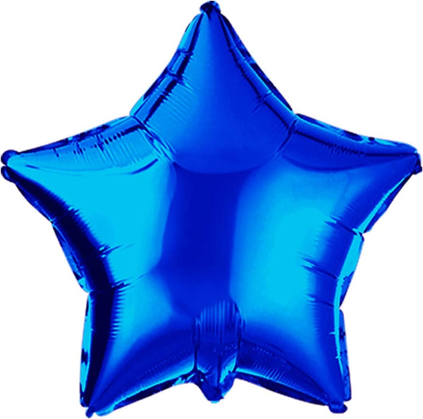 18” Star Foil Balloon-Blue