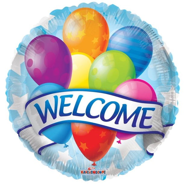 18” Welcome Banner Balloon