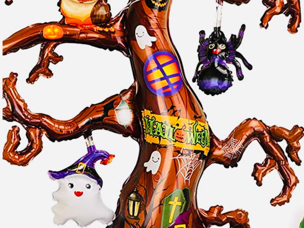 52” Halloween Huge Ghost Tree Foil Balloon