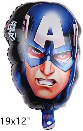 19” Superheroe Captain America Foil Balloon