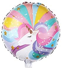 18” Unicorn Multicolor Foil Balloon