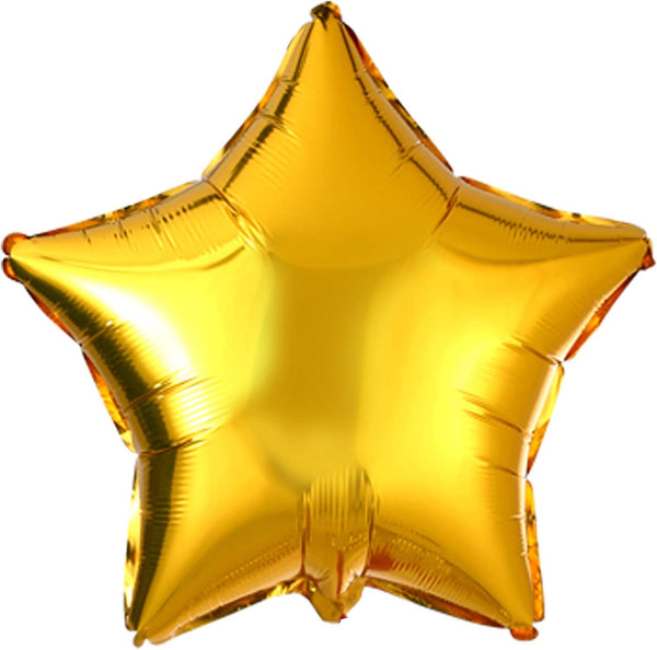 18” Star Foil Balloon- Gold