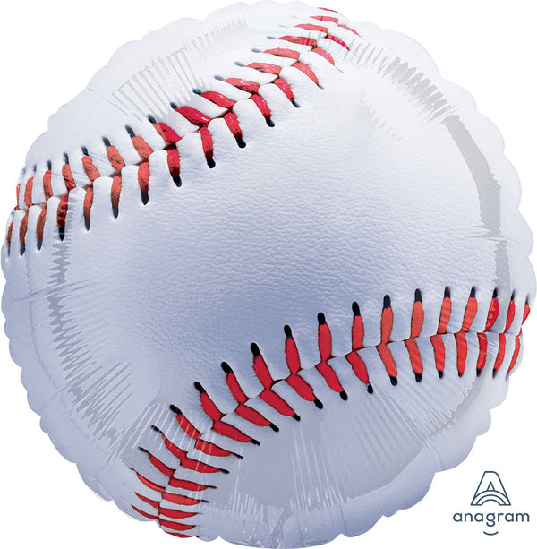 28” Championship Baseball Foil Balloon - Single Pack