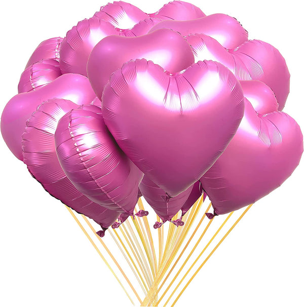 18” Light Pink Mettalic Foil Balloon