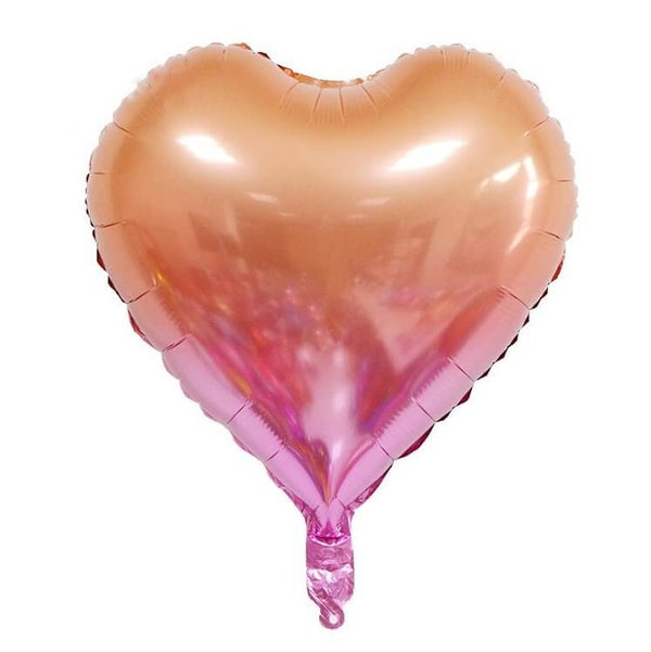 18” Rose Gold and Pink Gradient Foil Balloon