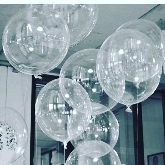 Clear Bubble Foil Balloon 20“