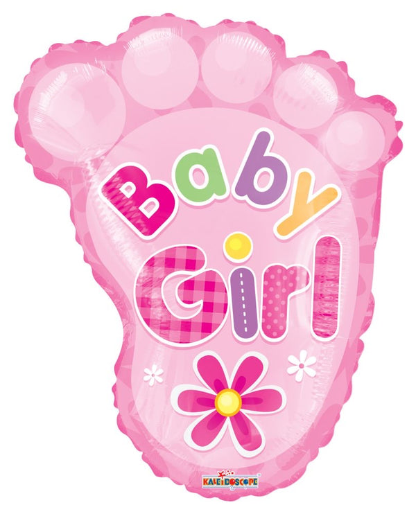 14” Baby Foot Airfill - Foil Balloon