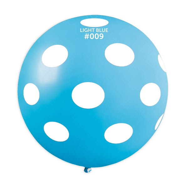 G220P: #009 Light Blue Polka Dot 314335